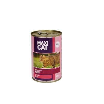Maxi Cat Manzo - Sığır Etli Kedi Konservesi